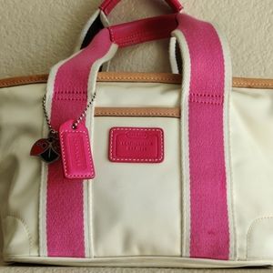 Mini hampton weekender coach purse